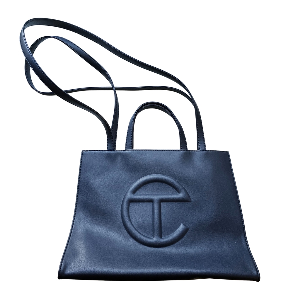 Telfar Navy Medium Bag